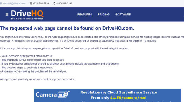 ftp.drivehq.com