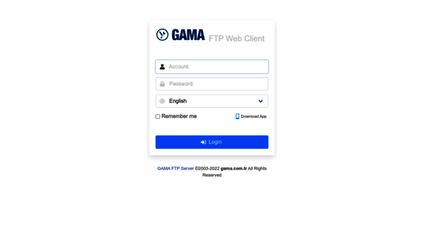 ftp.gama.com.tr