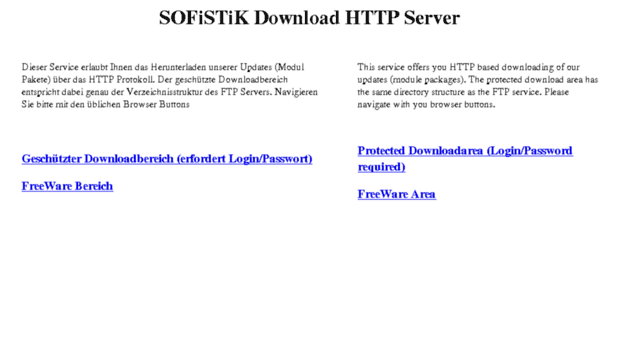 ftp.sofistik.de