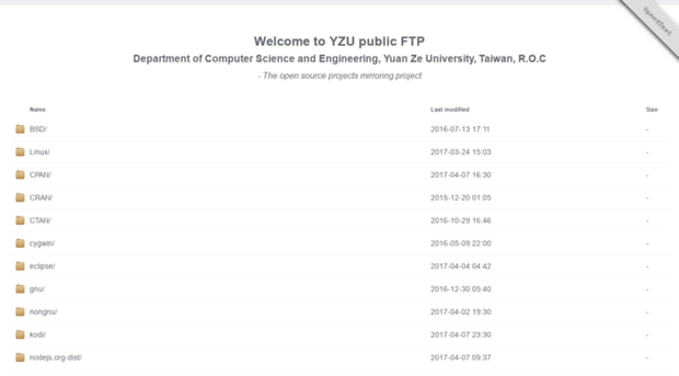 ftp.yzu.edu.tw