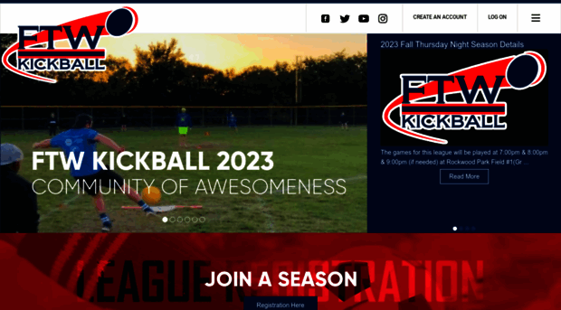 ftwkickball.com