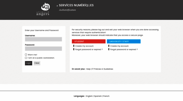 fua.univ-angers.fr