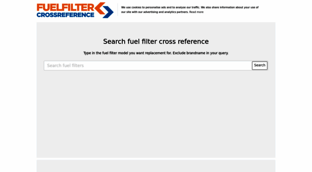 fuelfilter-crossreference.com