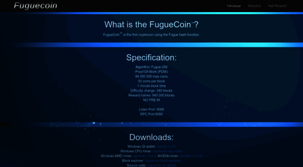 fuguecoin.org