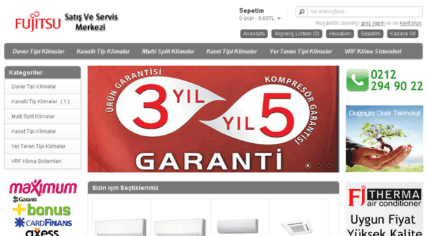 fujitsuklimalari.com