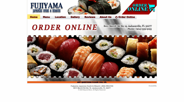 fujiyamajapanesehibachisushi.com