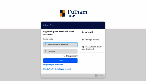 fulhamprep.fireflycloud.net