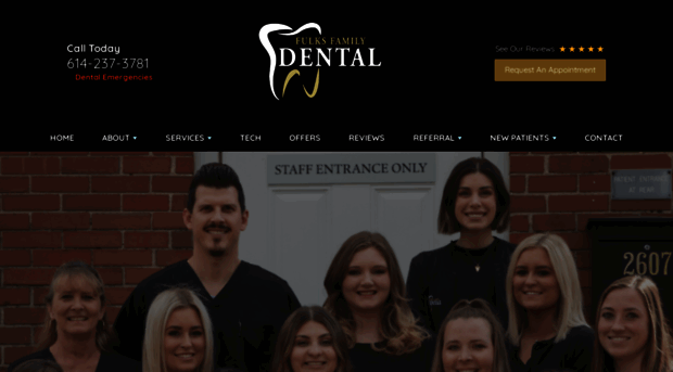 fulksfamilydental.com