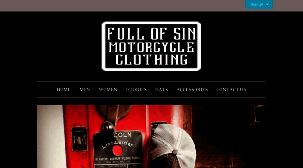 full-of-sin-motorcycle-clothing.com