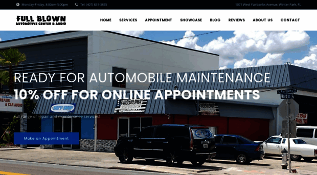 fullblownautomotiverepair.com