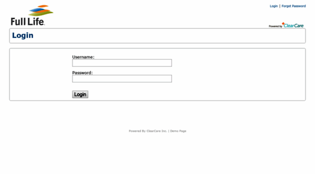 fulllifecare.clearcareonline.com