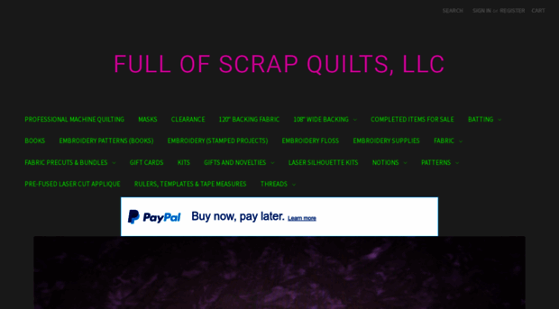 fullofscrapquilts.com