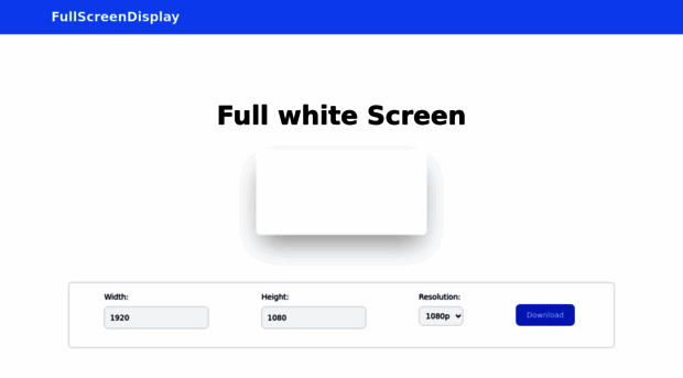 fullscreendisplay.com