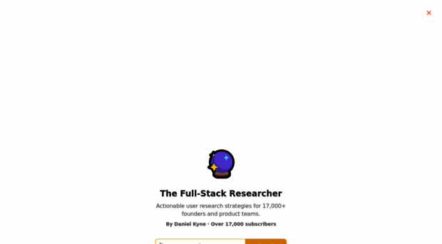 fullstackresearcher.substack.com