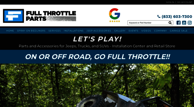 fullthrottleparts.com