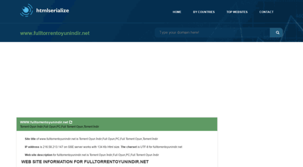 fulltorrentoyunindir.net.htmlserialize.co