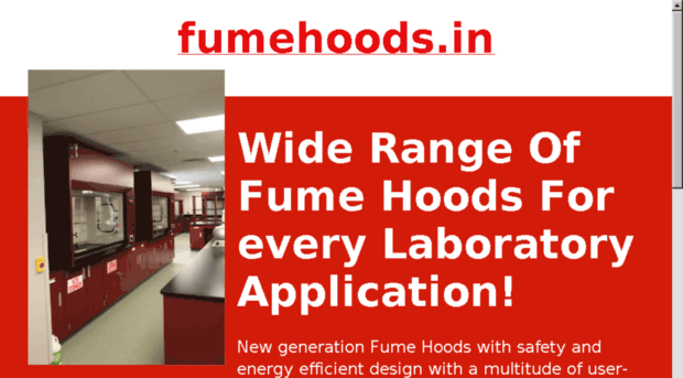 fumehood.net.in