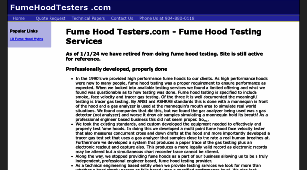 fumehoodtesters.com