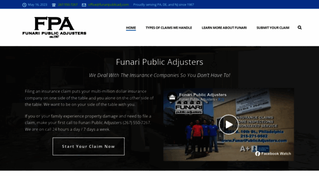 funaripublicadjusters.com