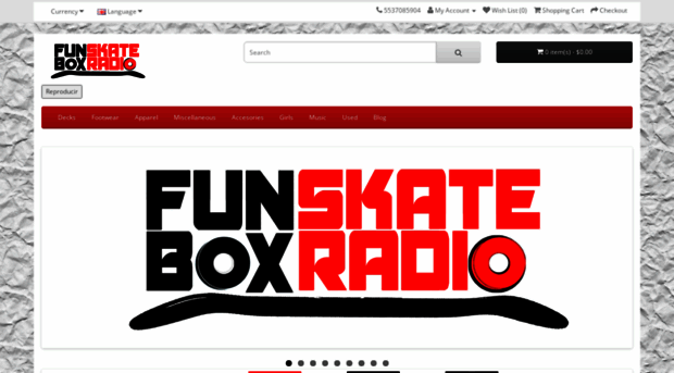 funboxskateradio.com