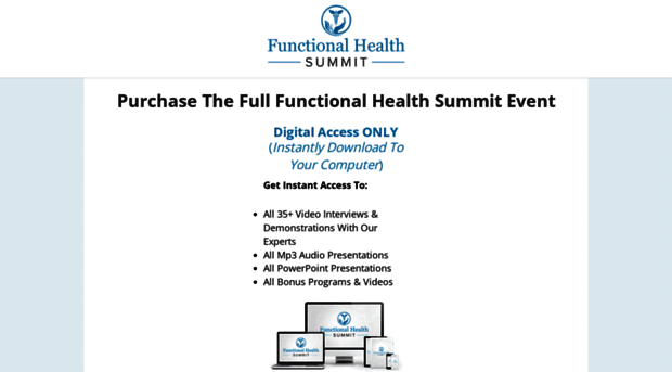 functionalhealthsummit.com