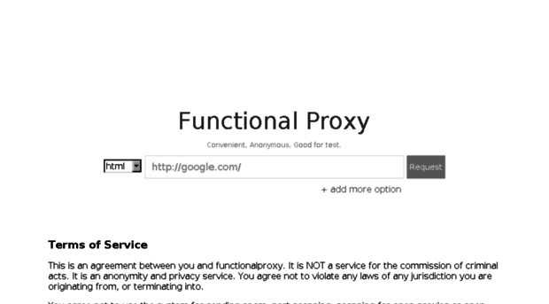 functionalproxy.com