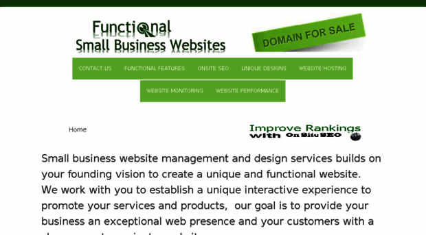 functionalsmallbusinesswebsites.com