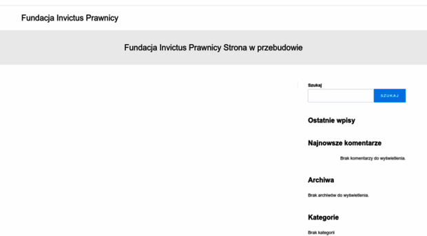 fundacjainvictusprawnicy.pl