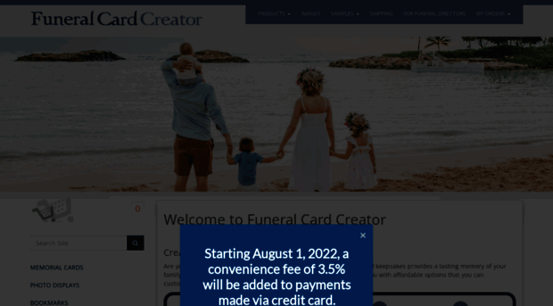 funeralcardcreator.com