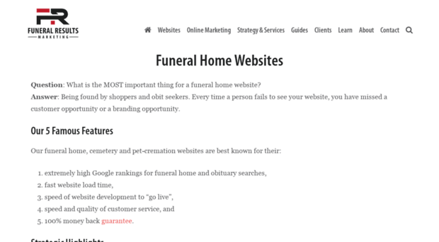 funeralfuturistwebsites.com