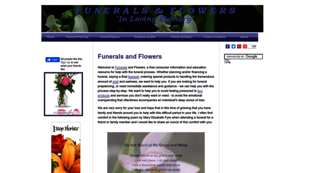 funerals-and-flowers.com