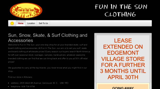 funinthesunclothing.ca