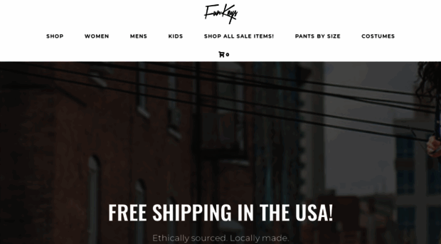 funkeysclothing.com