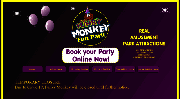 funkymonkeyfunpark.com