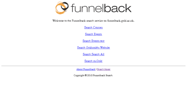 funnelback.gold.ac.uk