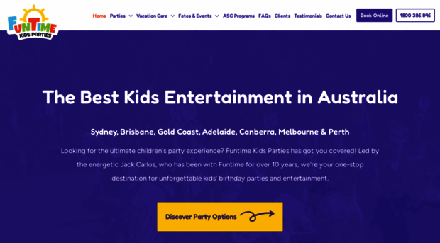 funtimekidsparties.com.au