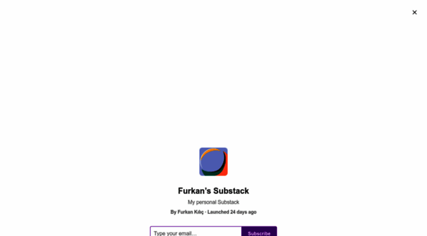 furkankilic.substack.com