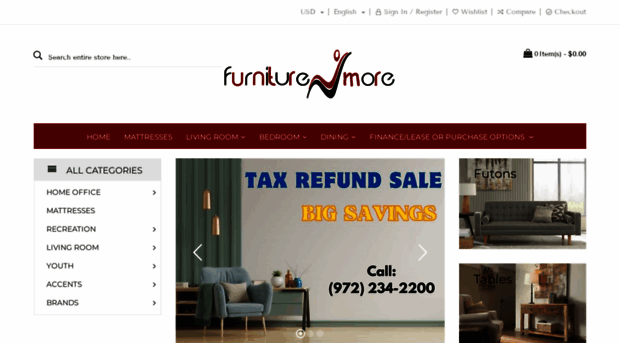 furnitureandmore.net