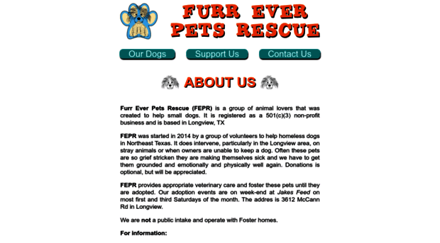 furreverpetsrescue.org