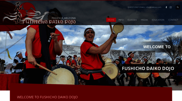 fushichodaiko.com
