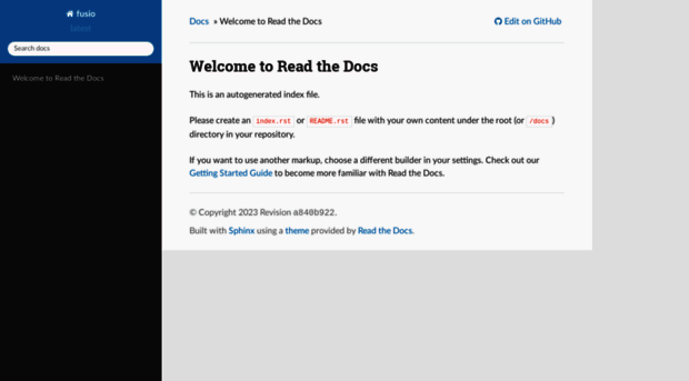 fusio.readthedocs.io