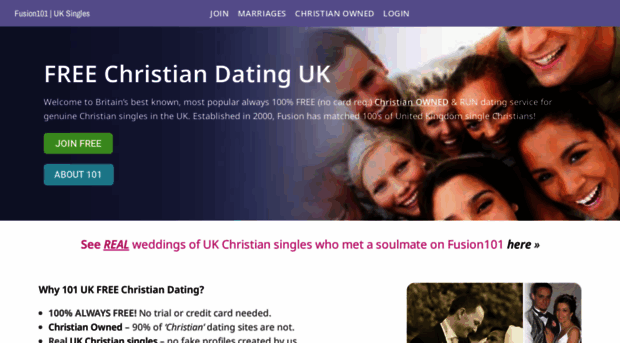 Fusion101 Dating Site