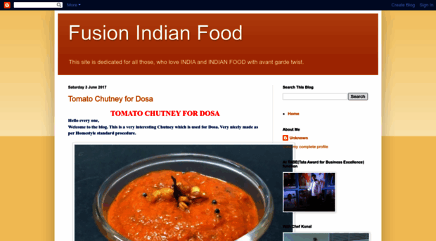 fusionindianfoodbychefnisikant.blogspot.com