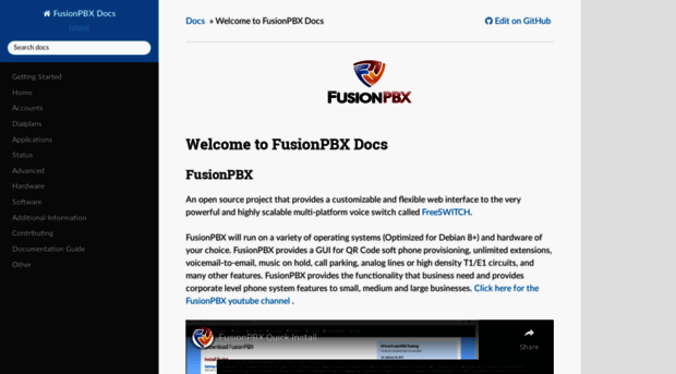 fusionpbx-documentation.readthedocs.org