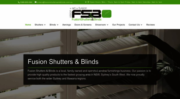 fusionshuttersandblinds.com.au