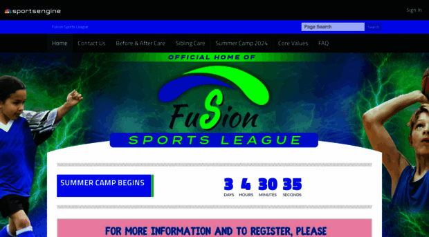 fusionsportsleague.com