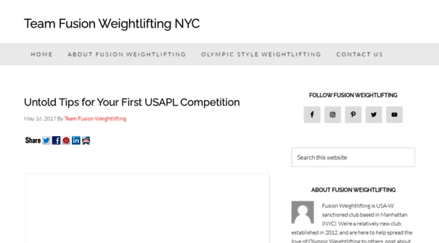 fusionweightlifting.com