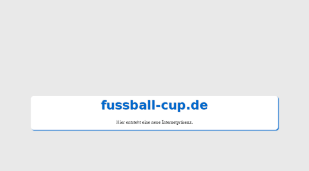 fussball-cup.de