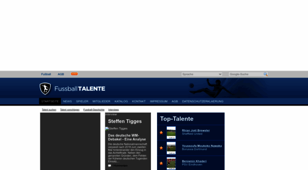 fussball-talente.com