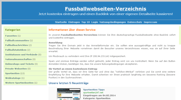 fussballwebseiten.de